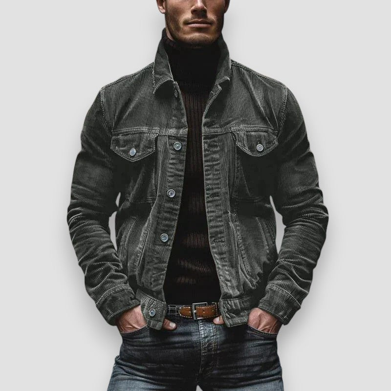 Leo™ | Handmade Retro Corduroy Jacket