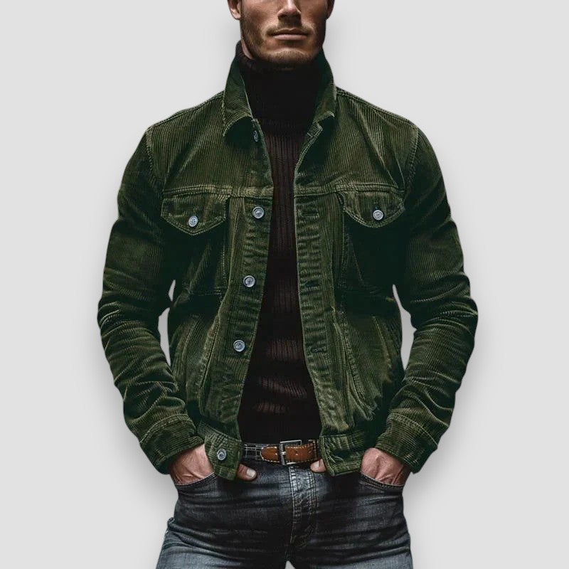 Leo™ | Handmade Retro Corduroy Jacket