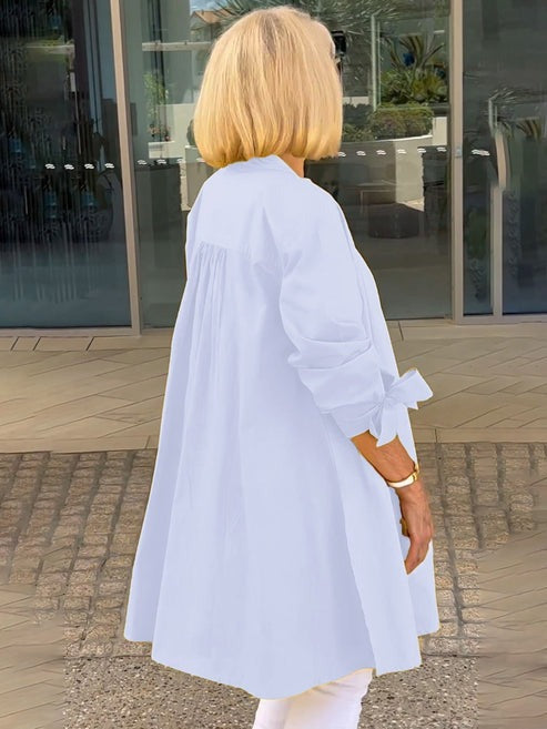 Eleanor Blake | Long Cotton Coat
