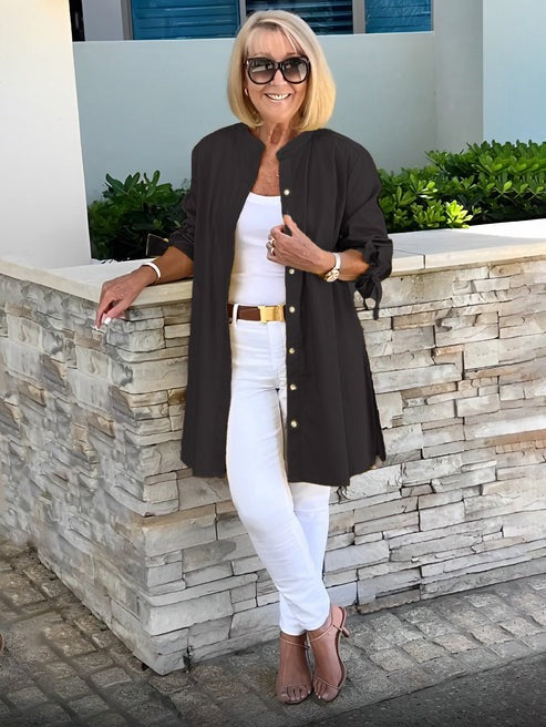 Eleanor Blake | Long Cotton Coat