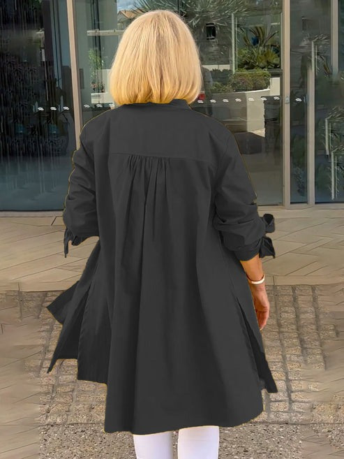 Eleanor Blake | Long Cotton Coat