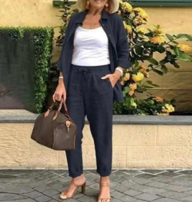 Ava Monroe | Blouse & Pants Set
