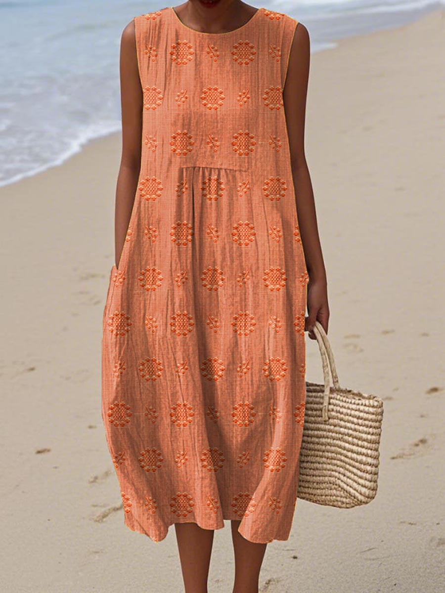 Solenne – Airy Cotton-Linen Dress