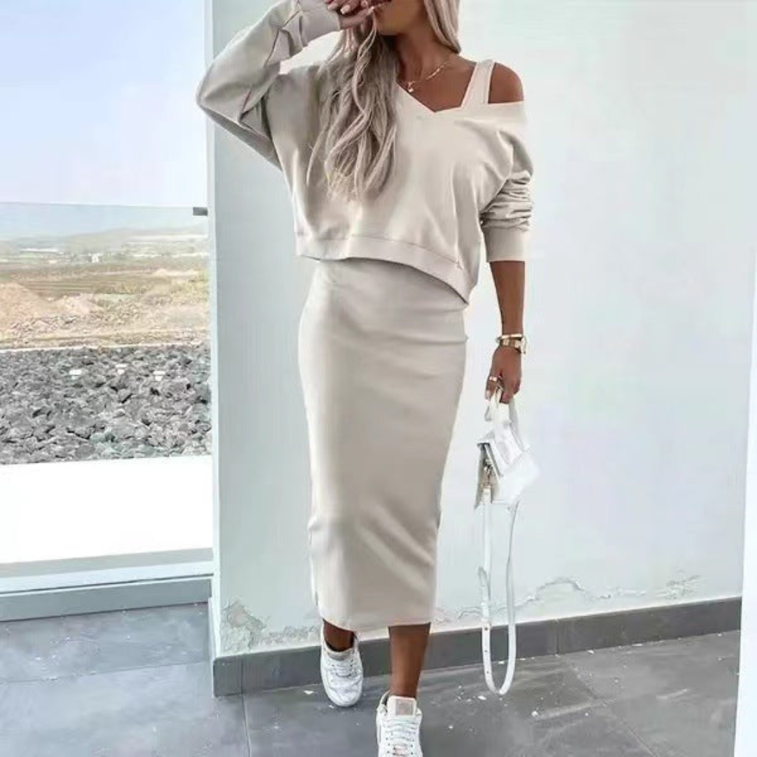 Amelia | Elegant Two-Piece Dress Set