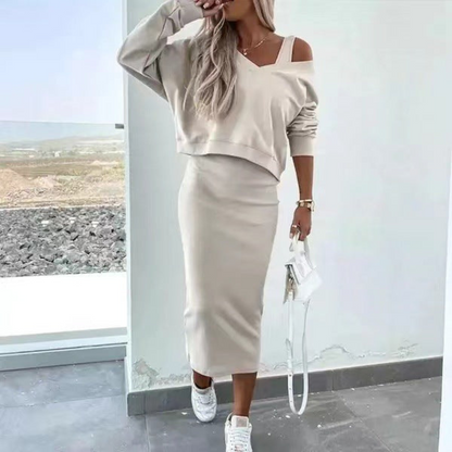 Amelia | Elegant Two-Piece Dress Set