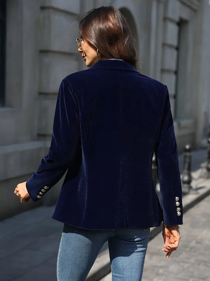Faith | Elegant velvet blazer