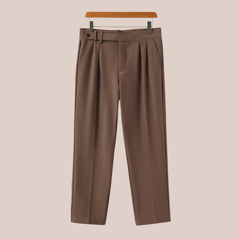 MARCUS | Tailored High-Waist Trousers