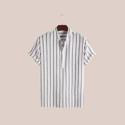 ELIAS | Striped Cotton Shirt