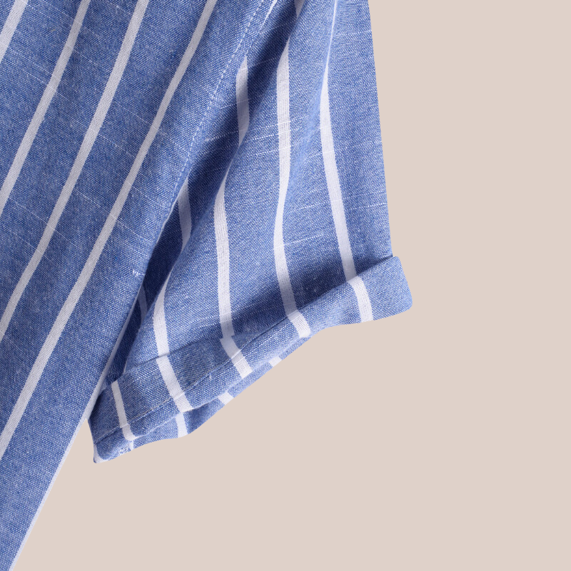 ELIAS | Striped Cotton Shirt
