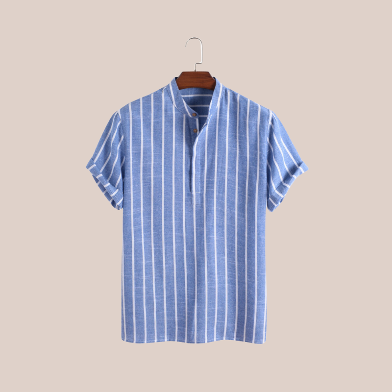 ELIAS | Striped Cotton Shirt