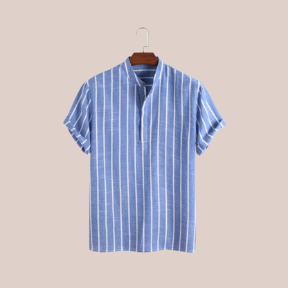 ELIAS | Striped Cotton Shirt