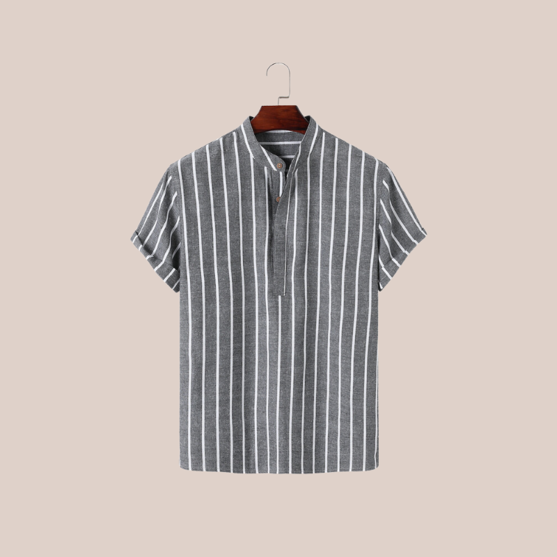ELIAS | Striped Cotton Shirt