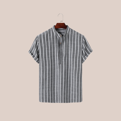 ELIAS | Striped Cotton Shirt