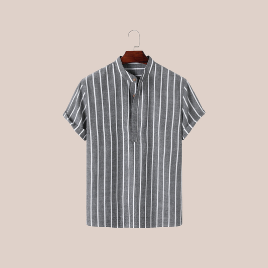 ELIAS | Striped Cotton Shirt