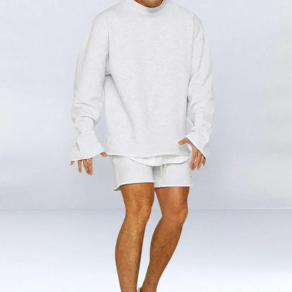 James | Long-Sleeved Shirt and Shorts Set