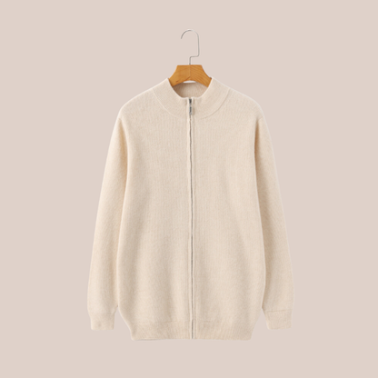 LUCA | Modern Knit Zip-Up