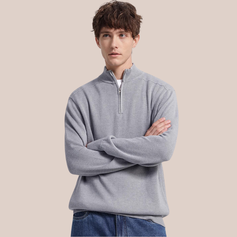 ETHAN | Merino Wool Quarter-Zip