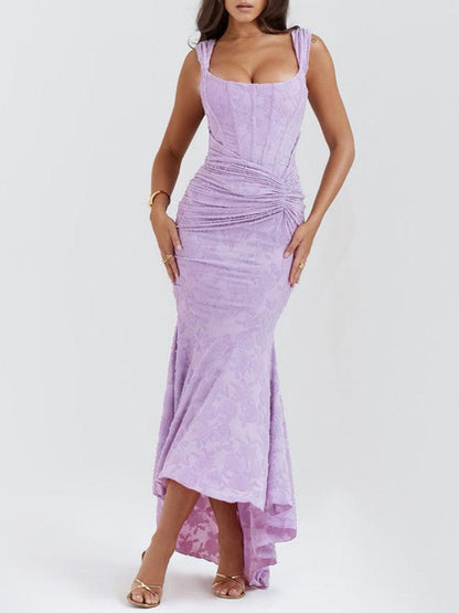Lunaria – Bluebell Floral Maxi Dress