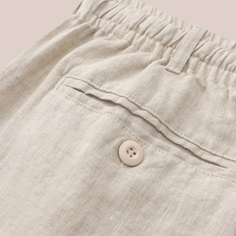 AUSTIN | Short Linen Trousers