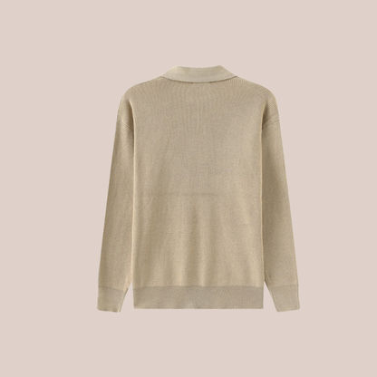 JULIAN | Knitted Zip-Up Sweater