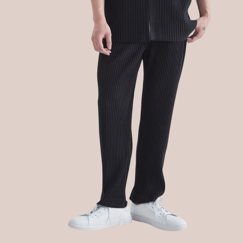 EVAN | Light Pleated Trousers