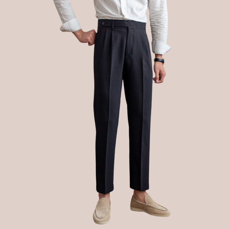 MARCUS | Tailored High-Waist Trousers