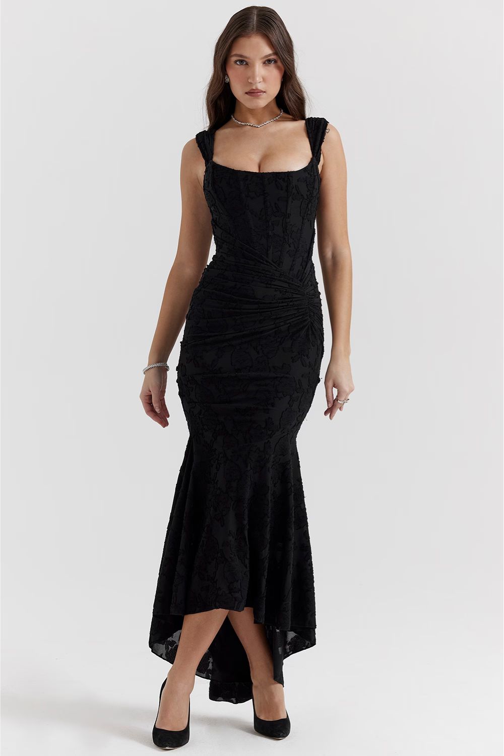 Callie | Elegant Lace Detail Dress