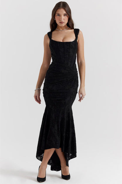 Callie | Elegant Lace Detail Dress