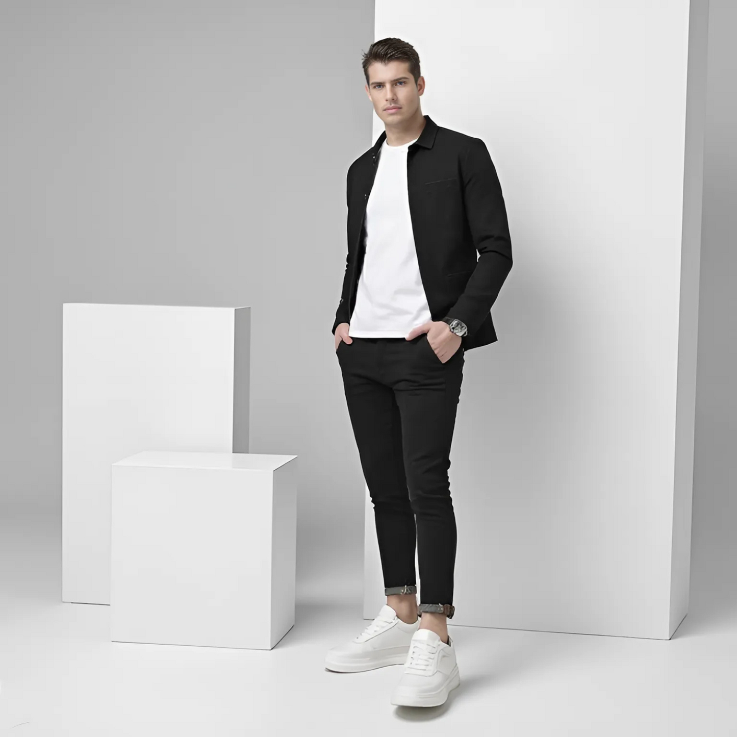 Christian | Sneakers with Invisible Lift