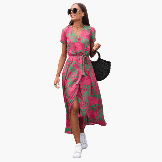 Bethany | Elegant wrap dress