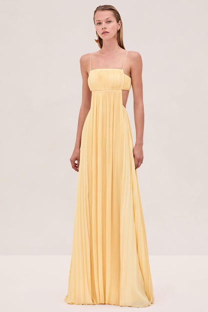 Varita | Daffodil Yellow Maxi Dress