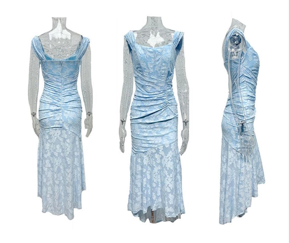 Lunaria – Bluebell Floral Maxi Dress