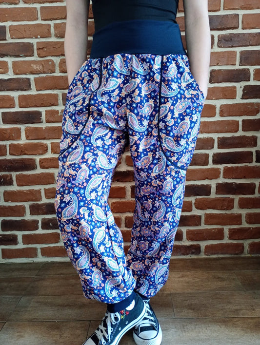 Anna | Relaxed Fit Patterned Pants