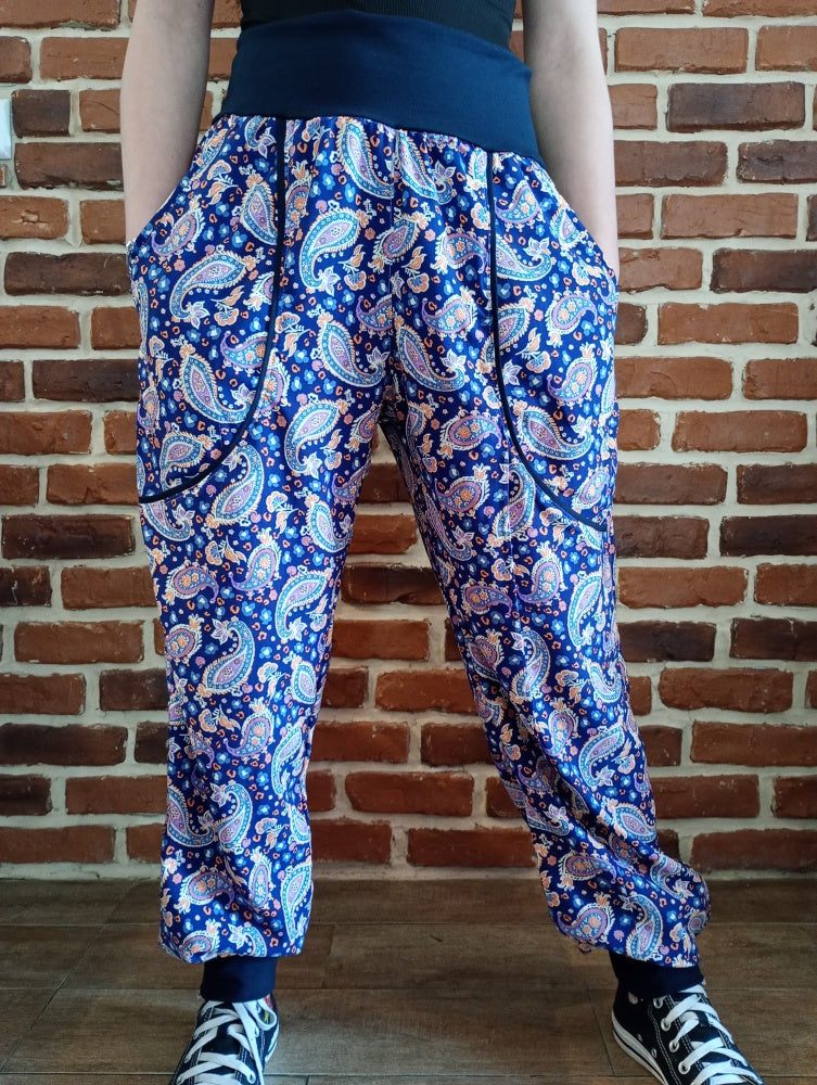 Anna | Relaxed Fit Patterned Pants