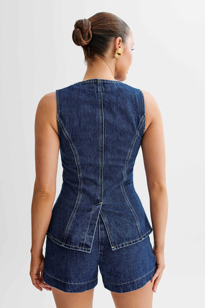 LINNEA | DENIM TWO-PIECE SET