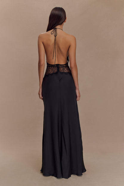 Noiréa – Lace and Satin Dress