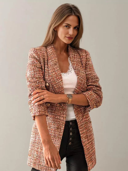 Charmaine Plaid Blazer