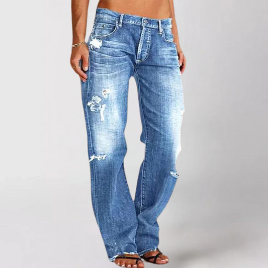 Amelia | Relaxed Wide-Leg Denim Jeans