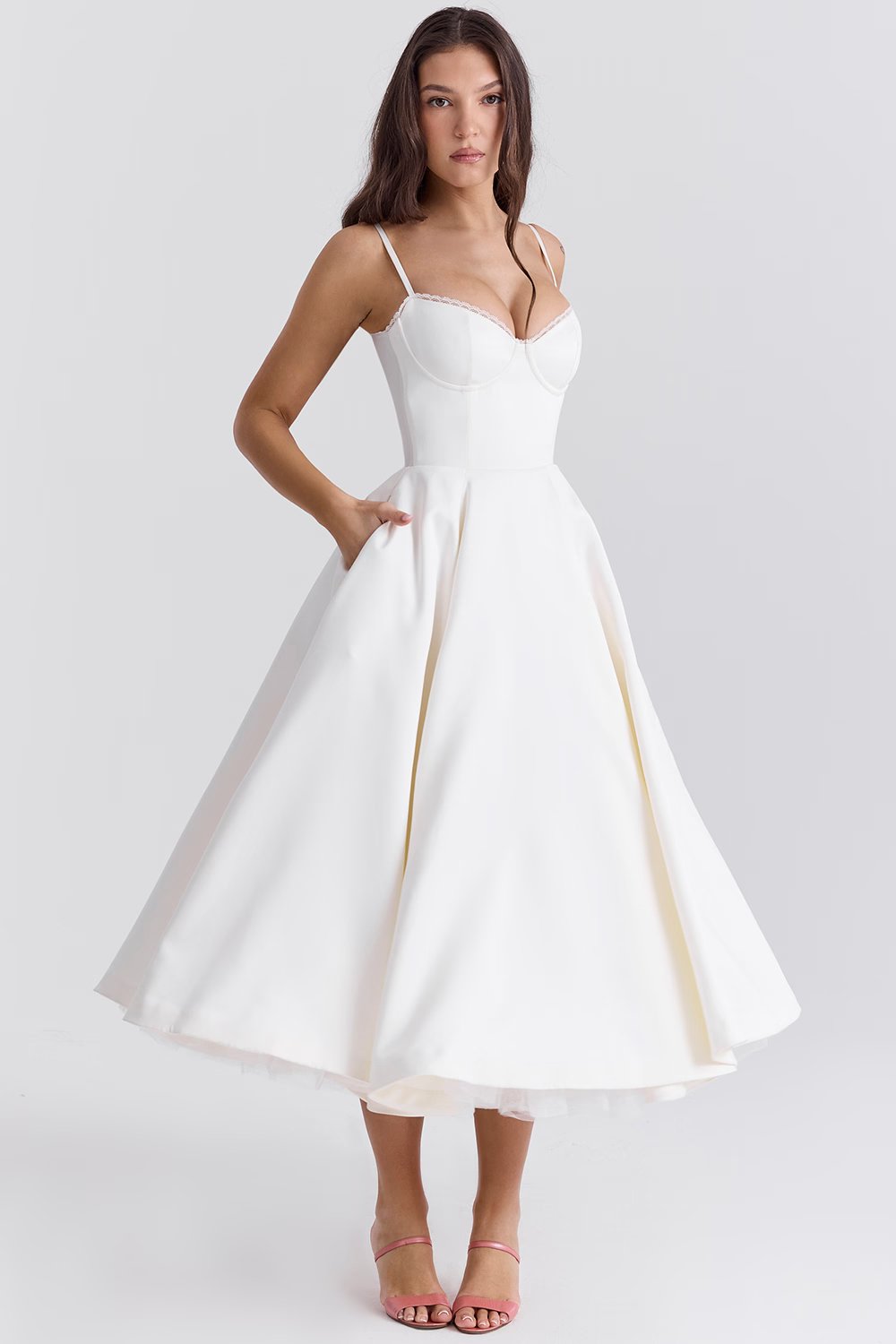 Amelia Grace | Flowy Midi Dress