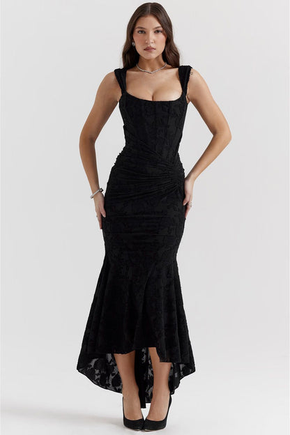 Callie | Elegant Lace Detail Dress