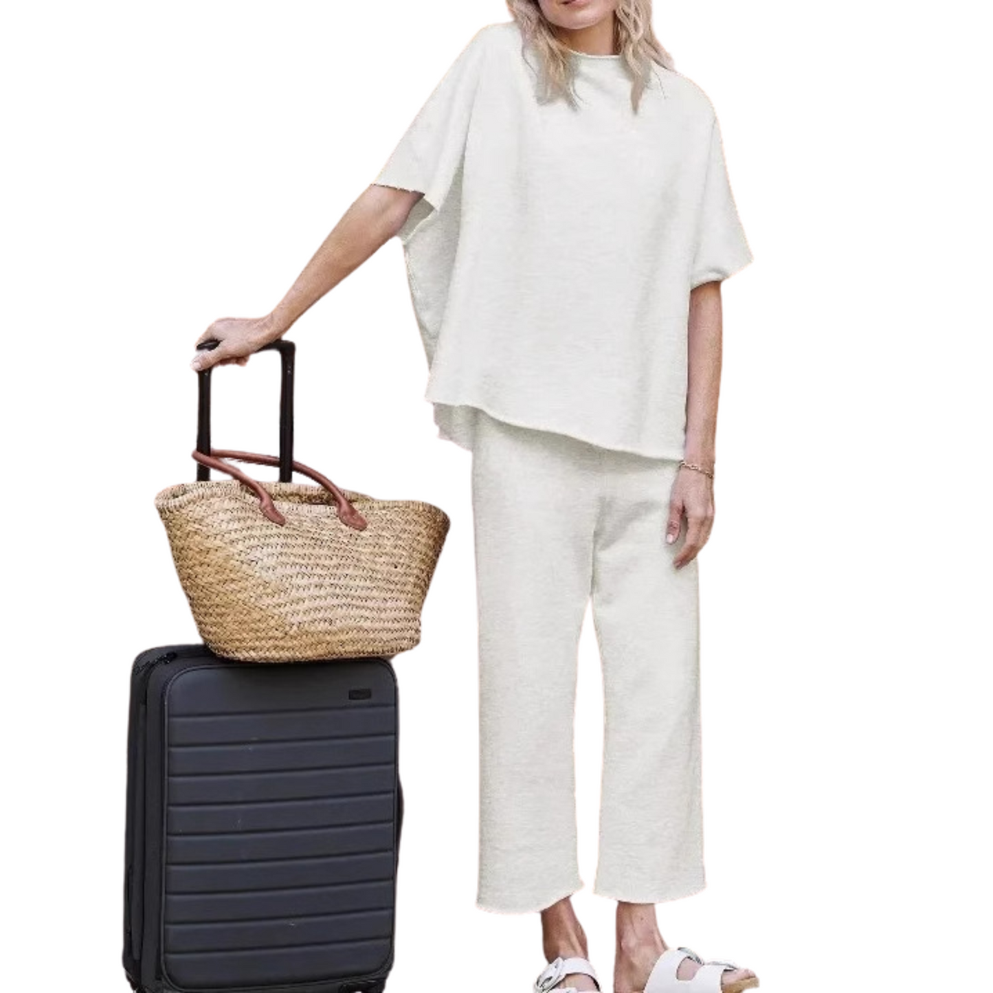 Selira – Batwing Sleeve Lounge Set