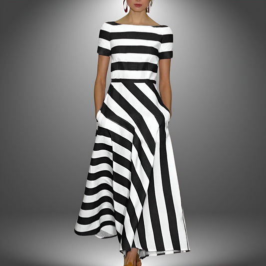 Caitlin | Flowing Strapless Dress
