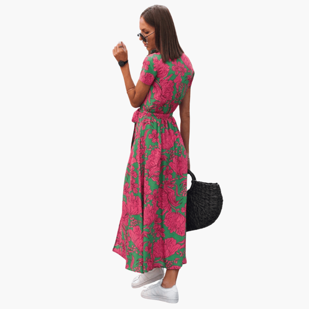 Bethany | Elegant wrap dress