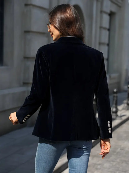 Faith | Elegant velvet blazer