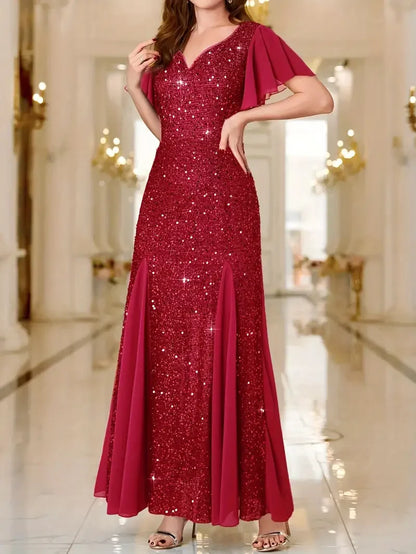 Aurora - Elegant Stylish Satin Dress
