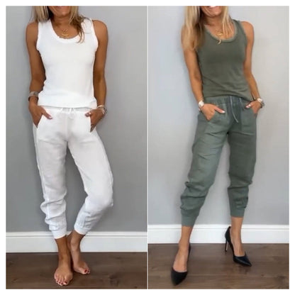 Chloe Harper | Two-Piece Solid Color Set