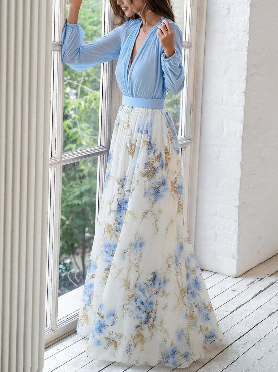 Zara | Long Dress with Floral Print