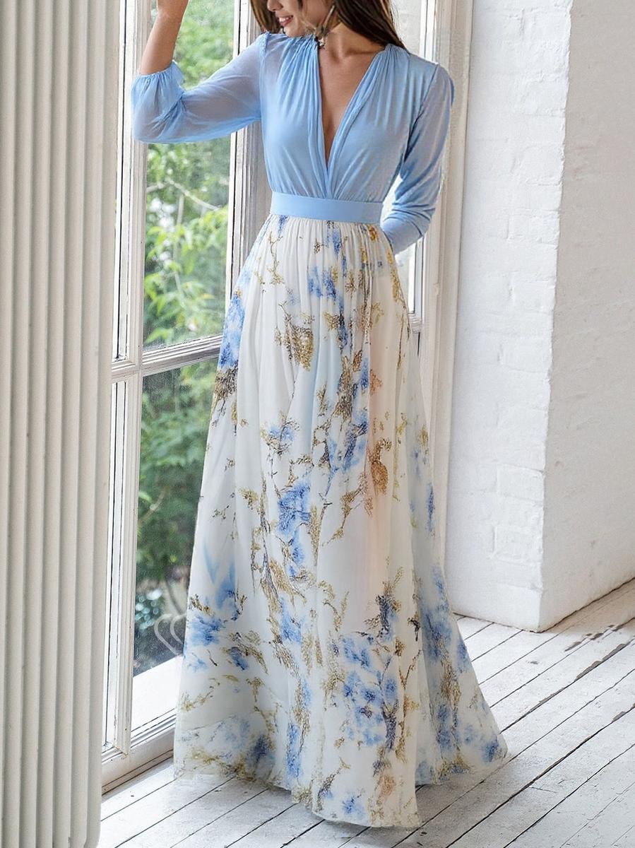 Zara | Long Dress with Floral Print