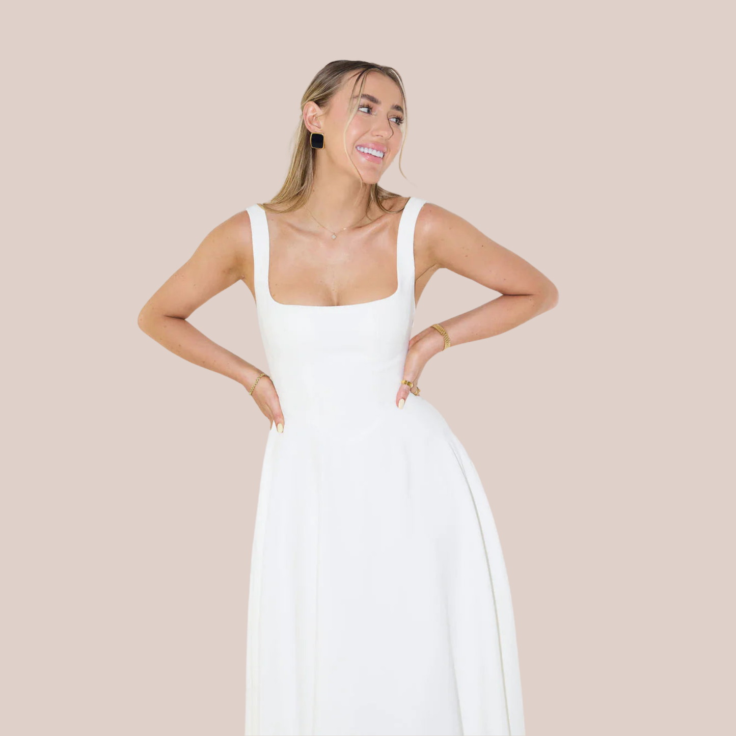 AVA | Elegant Midi Dress