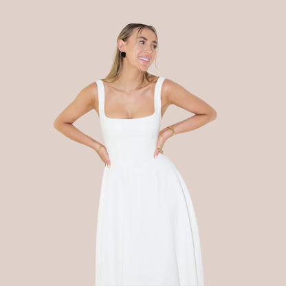 AVA | Elegant Midi Dress